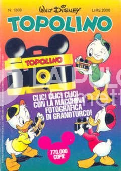 TOPOLINO LIBRETTO # 1809