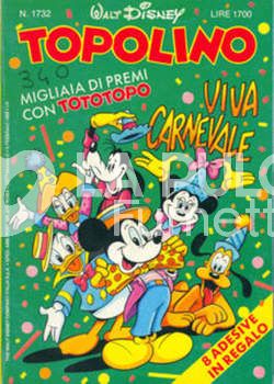 TOPOLINO LIBRETTO #  1732 + 8 ADESIVI IN REGALO