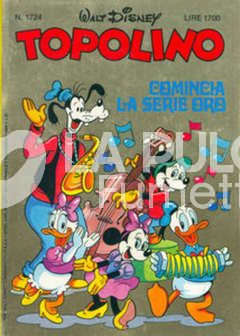 TOPOLINO LIBRETTO #  1724 IN BLISTER EDICOLA