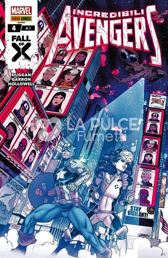 MARVEL MINISERIE # 274 - GLI INCREDIBILI AVENGERS 4 - FALL OF X