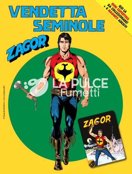 ZENITH # 744 - ZAGOR 693: VENDETTA SEMINOLE - NO MINI COPERTINE