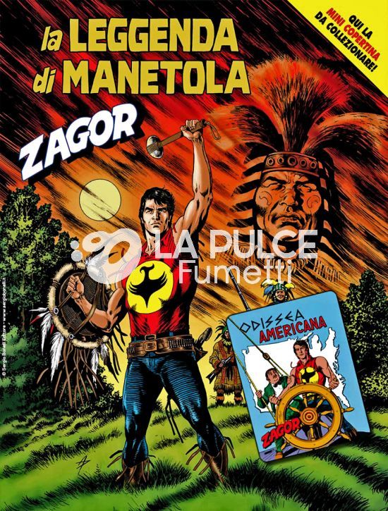 ZENITH # 745 - ZAGOR 694: LA LEGGENDA DI MANETOLA - NO MINI COPERTINE