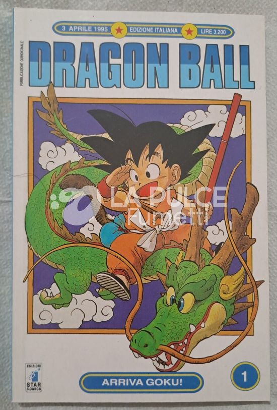 DRAGON BALL 1A EDIZIONE #     1