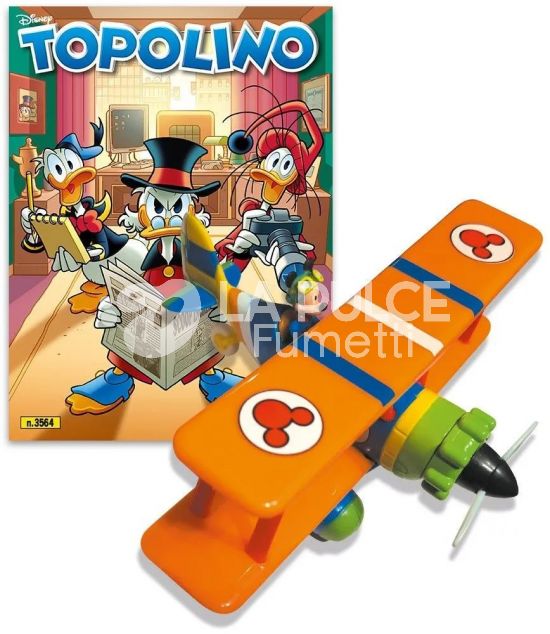 TOPOLINO LIBRETTO #  3564 - I PIONIERI DEL VOLO 2 (DI 2) + BIPLANO DI TOPOLINO