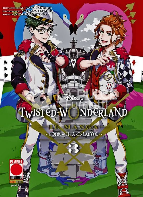 PLANET DISNEY # 40 - TWISTED-WONDERLAND - IL MANGA: BOOK OF HEARTSLABYUL 3