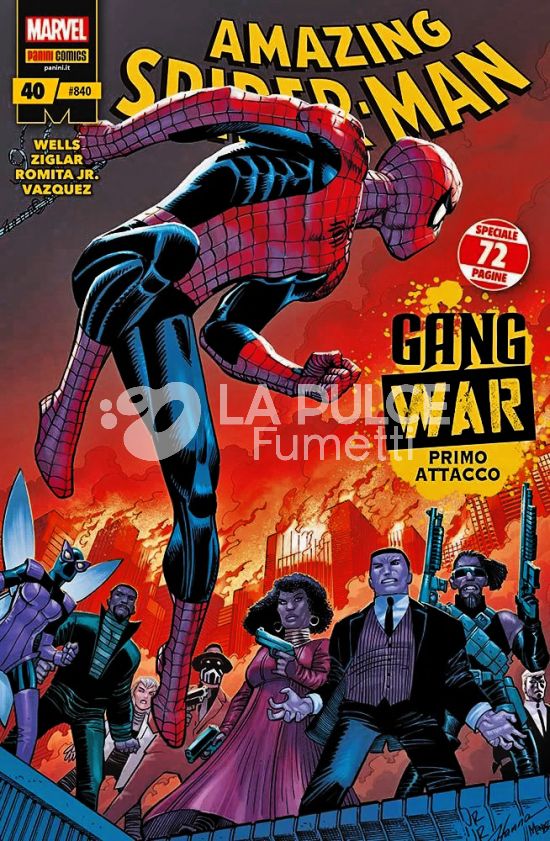 UOMO RAGNO # 840 - AMAZING SPIDER-MAN 40 - GANG WAR 1 (DI 4)