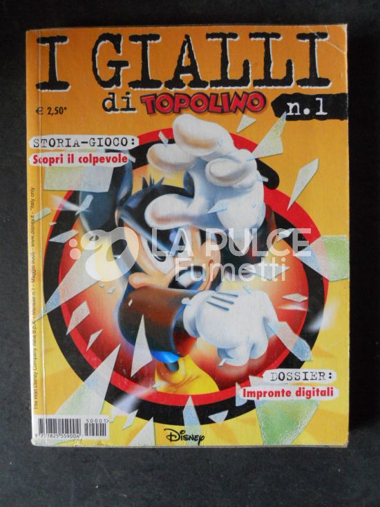 GIALLI DI TOPOLINO 1/17 COMPLETA  disney
