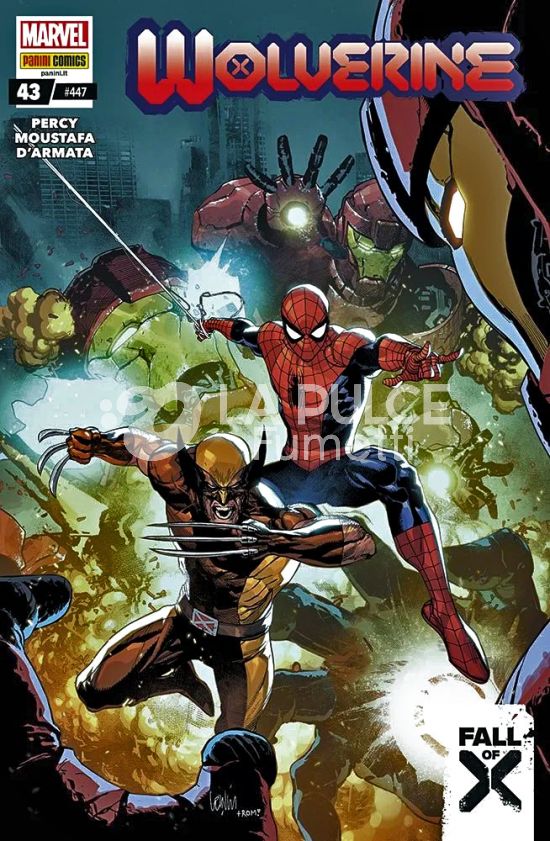 WOLVERINE # 447 - WOLVERINE 43 - FALL OF X