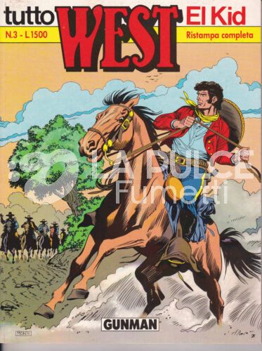 TUTTO WEST #     3: GUNMAN