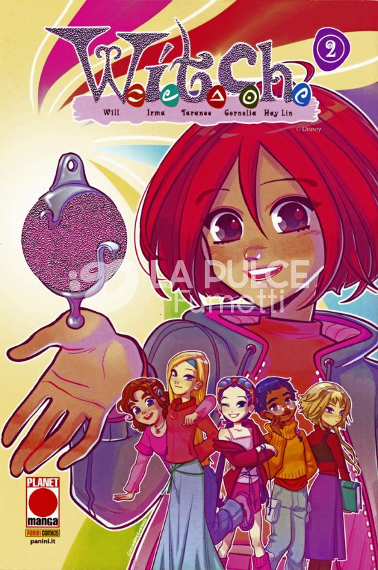 DISNEY DARK # 2 - INIZIATIVE - W.I.T.C.H. - IL MANGA 2 - VARIANT EDITION - WITCH