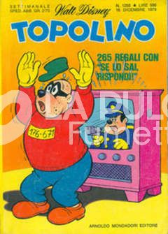TOPOLINO LIBRETTO #  1255
