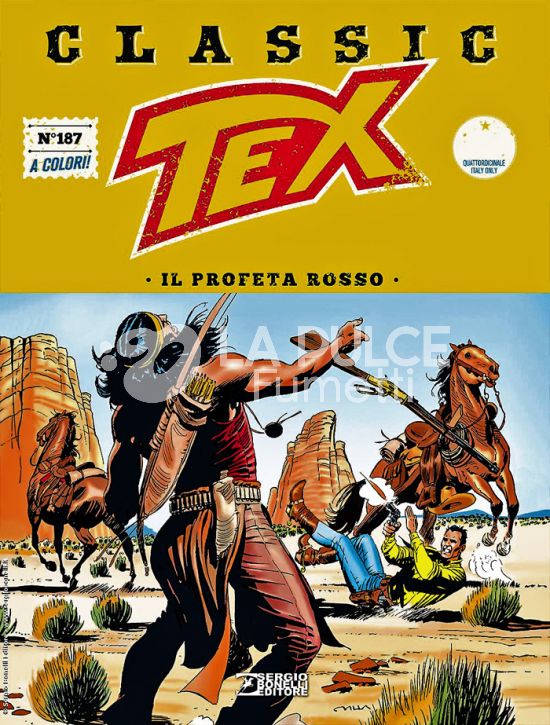 TEX CLASSIC # 187: IL PROFETA ROSSO