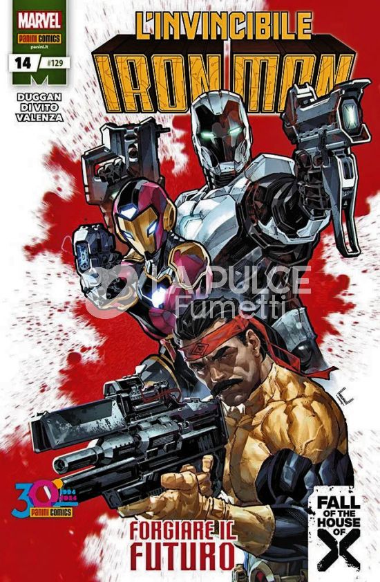 IRON MAN # 129 - L'INVINCIBILE IRON MAN 14 - FALL OF THE HOUSE OF X
