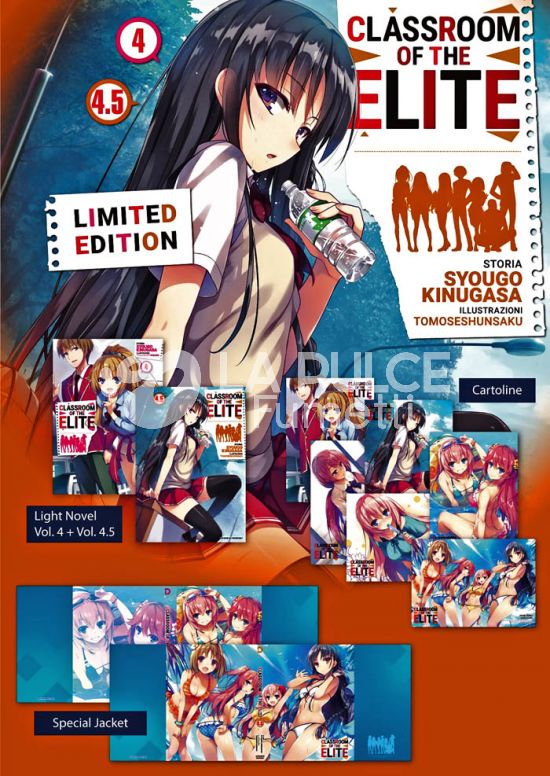 CLASSROOM OF THE ELITE - NOVEL # 4 + 4.5 - LIMITED EDITION BOX