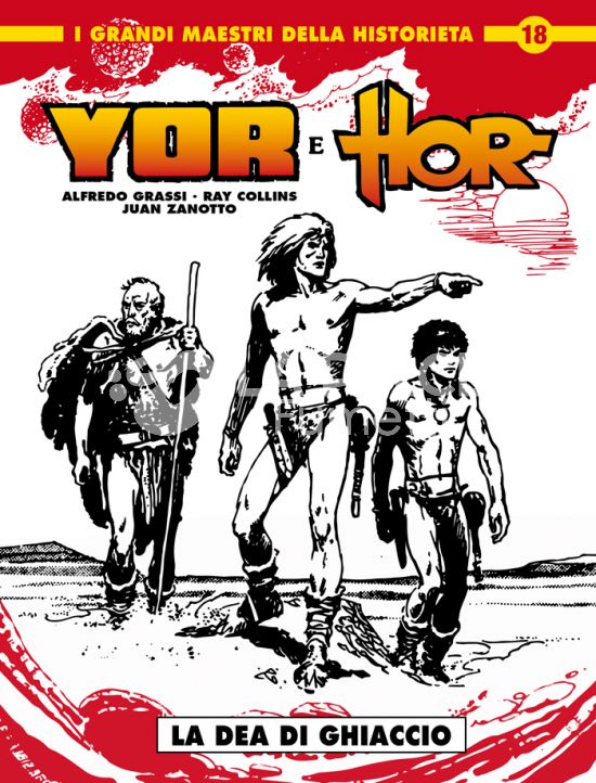 COSMO SERIE ORO # 31 - I GRANDI MAESTRI DELLA HISTORIETA 18 - YOR & HOR 1: LA DEA DI GHIACCIO