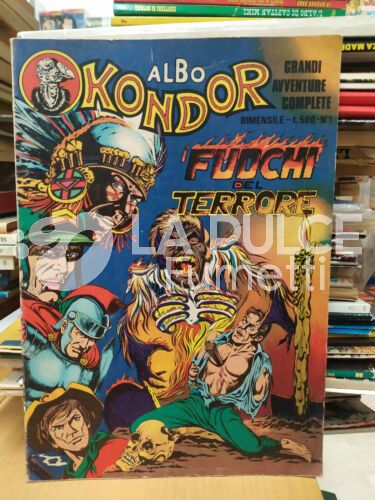 GRANDI AVVENTURE COMPLETE # 1:ALBO KONDOR 1: I FUOCHI DEL TERRORE