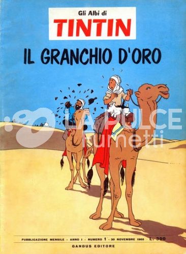 LE AVVENTURE DI TINTIN # 1: IL GRANCHIO D'ORO
