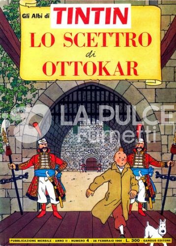 LE AVVENTURE DI TINTIN # 4: LO SCETTRO DI OTTOKAR