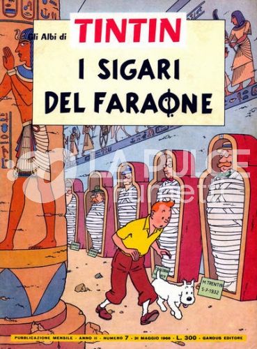 LE AVVENTURE DI TINTIN # 7: I SIGARI DEL FARAONE