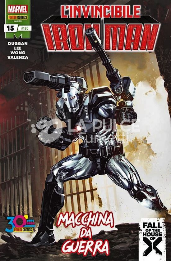 IRON MAN # 130 - L'INVINCIBILE IRON MAN 15 - FALL OF THE HOUSE OF X