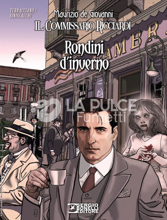 ROMANZI A FUMETTI BONELLI #    50 - IL COMMISSARIO RICCIARDI 10: RONDINI D'INVERNO