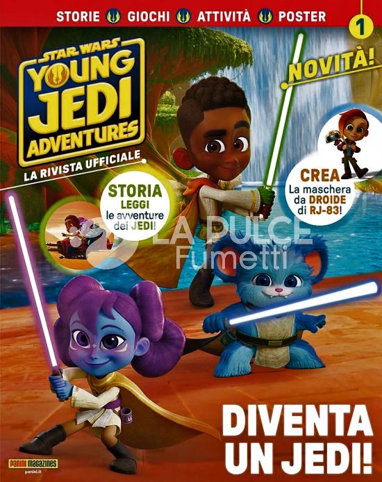 PANINI KIDS SPECIAL # 58 - STAR WARS - YOUNG JEDI ADVENTURES - LA RIVISTA UFFICIALE 1