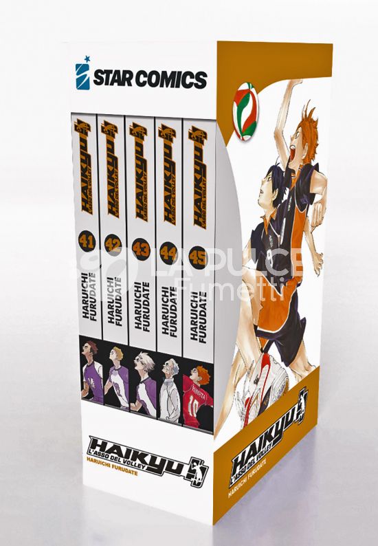 STAR COLLECTION # 43 - HAIKYU!! 8 - VOLUMI 41-42-43-44-45