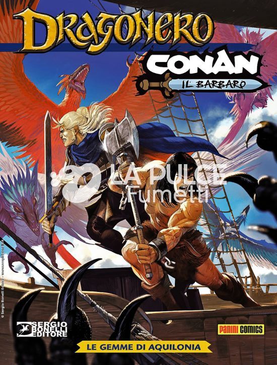 COLLANA EROI - DRAGONERO/CONAN IL BARBARO 1/3+0 COMPLETA NUOVI