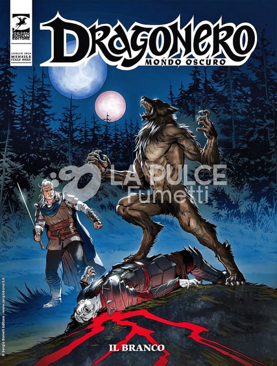 DRAGONERO # 134 - MONDO OSCURO 21 (DI 37): IL BRANCO