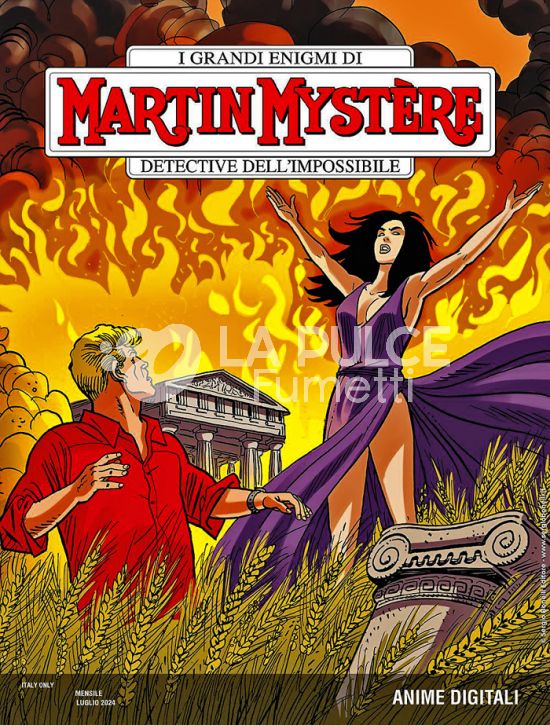 MARTIN MYSTERE ORIGINALE # 413: ANIME DIGITALI