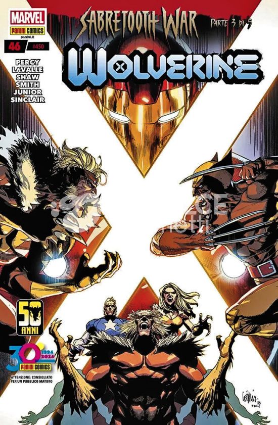 WOLVERINE # 450 - WOLVERINE 46 - SABRETOOTH WAR 3 (DI 5)