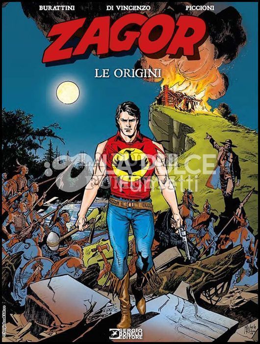 ZAGOR - LE ORIGINI 1/6 CARTONATO