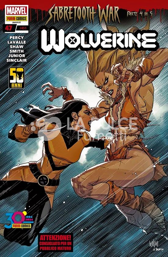 WOLVERINE # 451 - WOLVERINE 47 - SABRETOOTH WAR 4 (DI 5)