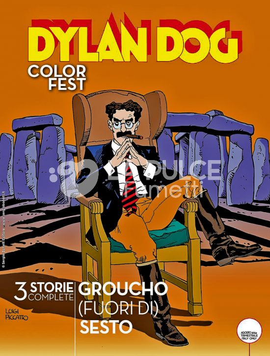 DYLAN DOG COLOR FEST # 50: GROUCHO (FUORI DI) SESTO