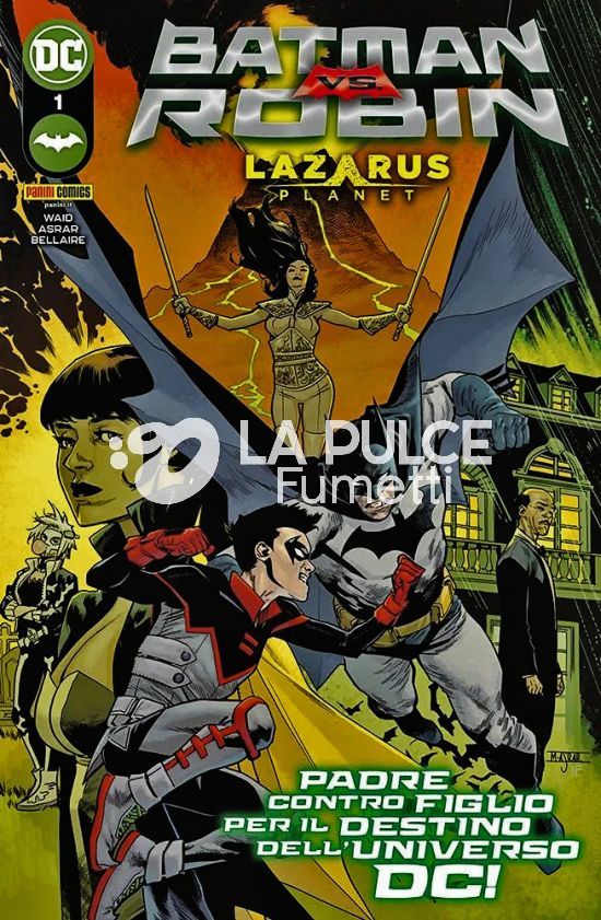 DC SELECT - BATMAN VS. ROBIN: LAZARUS PLANET 1/7 COMPLETA NUOVI (3 E 6 VARIANT)