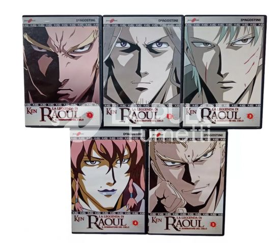 KEN - LA LEGGENDA DI RAOUL IL DOMINATORE DEL CIELO DVD 5 COMPLETA