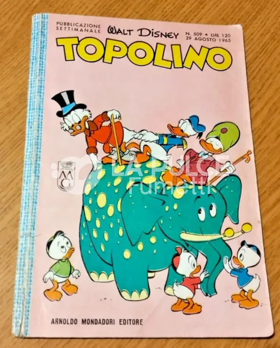 TOPOLINO LIBRETTO #   509 - NO BOLLINO