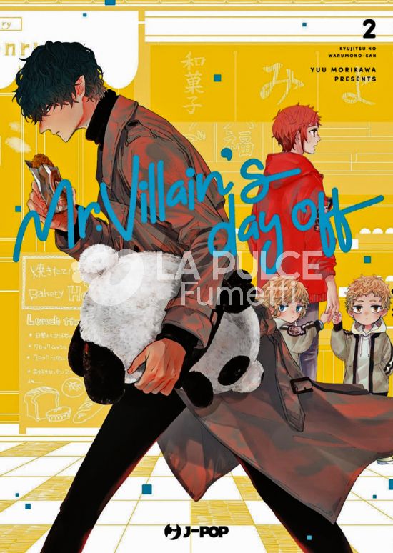 MR. VILLAIN'S DAY OFF # 2 + SEGNALIBRO