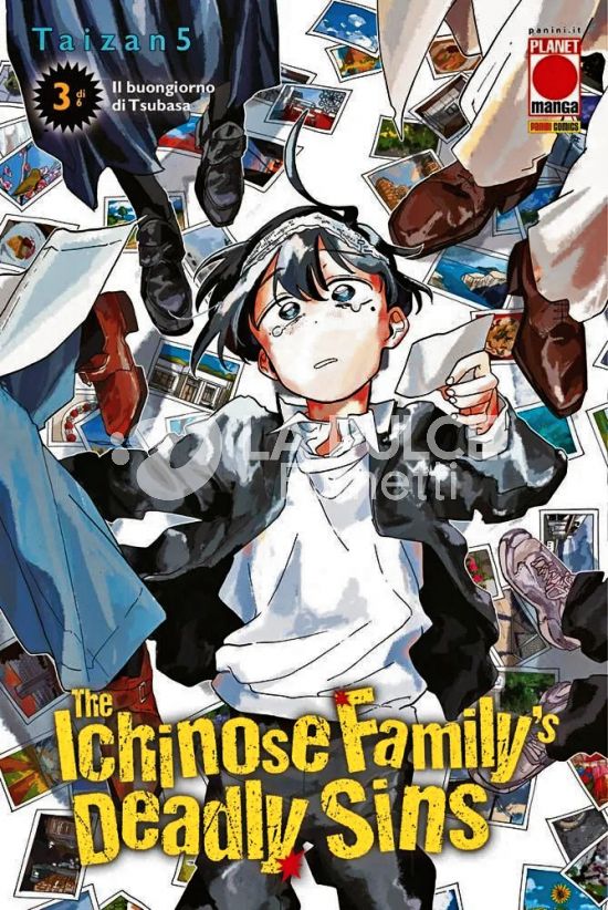 THE ICHINOSE FAMILY'S DEADLY SINS # 3 -IL BUONGIORNO DI TSUBASA + ADESIVI
