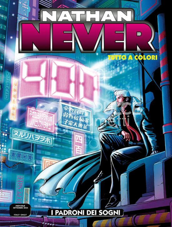 NATHAN NEVER # 400: I PADRONI DEI SOGNI - A COLORI