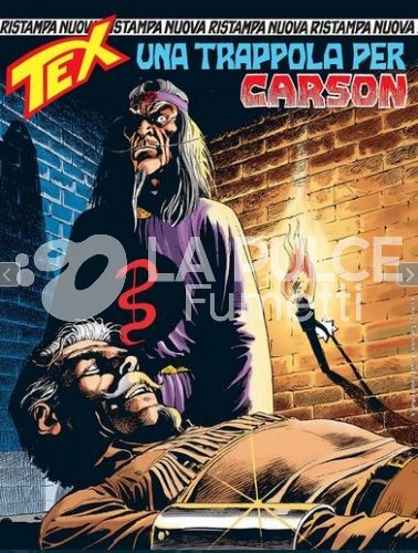 TEX NUOVA RISTAMPA # 502: UNA TRAPPOLA PER CARSON