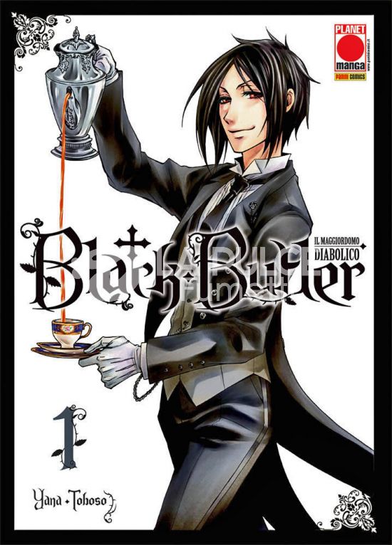 BLACK BUTLER # 1 - IL MAGGIORDOMO DIABOLICO - KUROSHITSUJI - 5A RISTAMPA