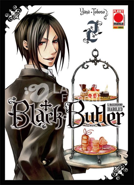 BLACK BUTLER # 2 - IL MAGGIORDOMO DIABOLICO - KUROSHITSUJI - 5A RISTAMPA