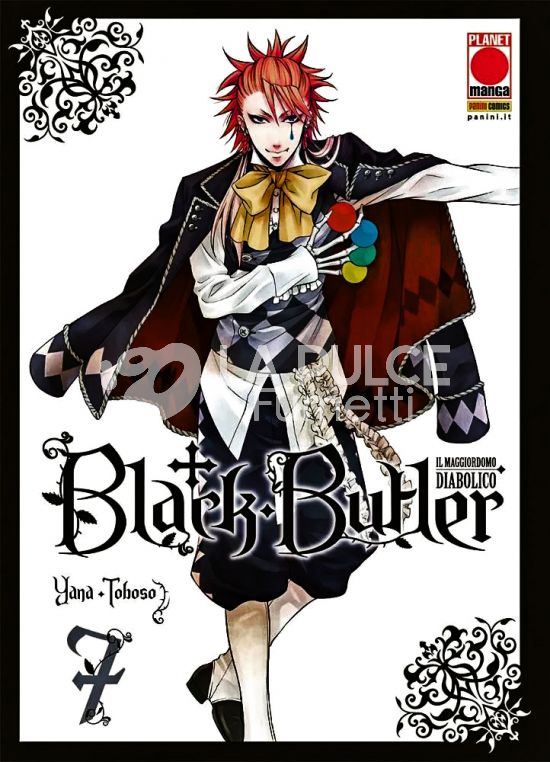 BLACK BUTLER # 7 - IL MAGGIORDOMO DIABOLICO - KUROSHITSUJI - 2A RISTAMPA