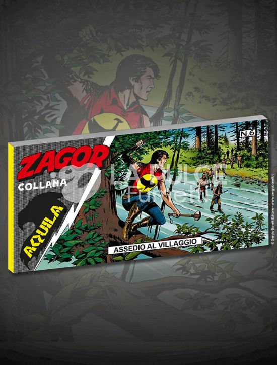 ZAGOR STRISCIA COLLANA AQUILA # 6: ASSEDIO AL VILLAGGIO