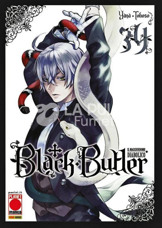 BLACK BUTLER # 34 - IL MAGGIORDOMO DIABOLICO - KUROSHITSUJI