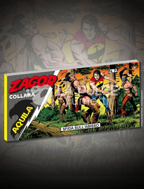 ZAGOR STRISCIA COLLANA AQUILA # 7: SFIDA SULL'ABISSO