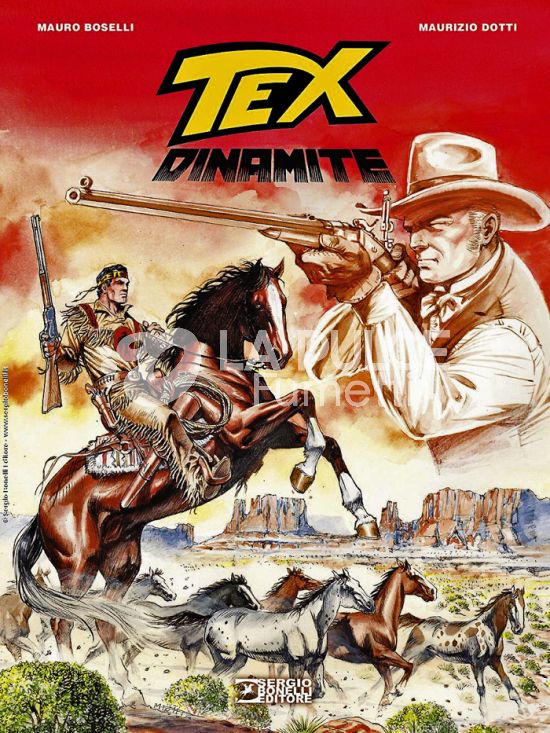 TEX STELLA D'ORO # 39 - TEX D'AUTORE ROMANZI A FUMETTI 19: DINAMITE