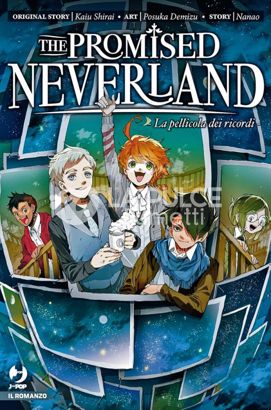 THE PROMISED NEVERLAND NOVEL # 4: LA PELLICOLA DEI RICORDI