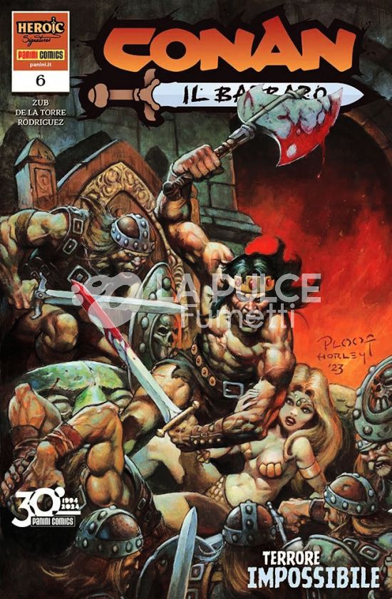 CONAN IL BARBARO # 24 - CONAN IL BARBARO 6